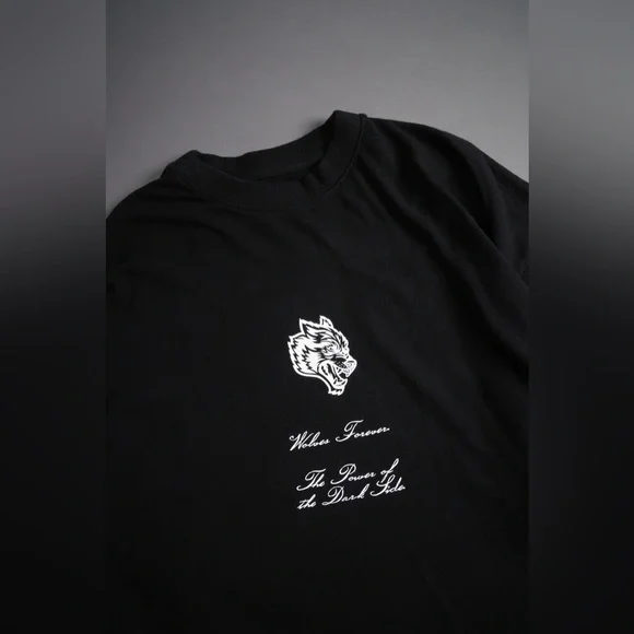 DARTH MAUL "SIDE BY SIDE" OVERSIZED TEE IN BLACK